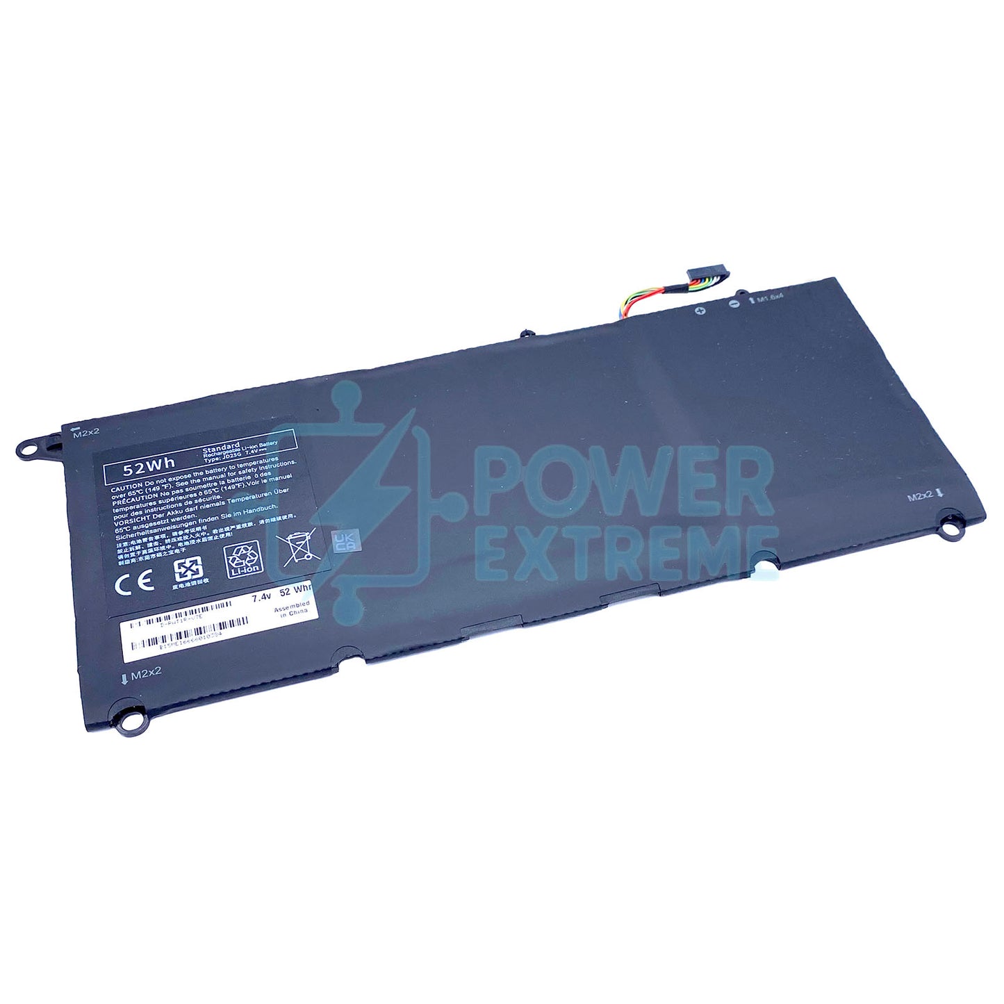 Replacement Laptop Battery for Dell XPS 13 9343 9350 52Wh 5K9CP 90V7W DIN02 JD25G