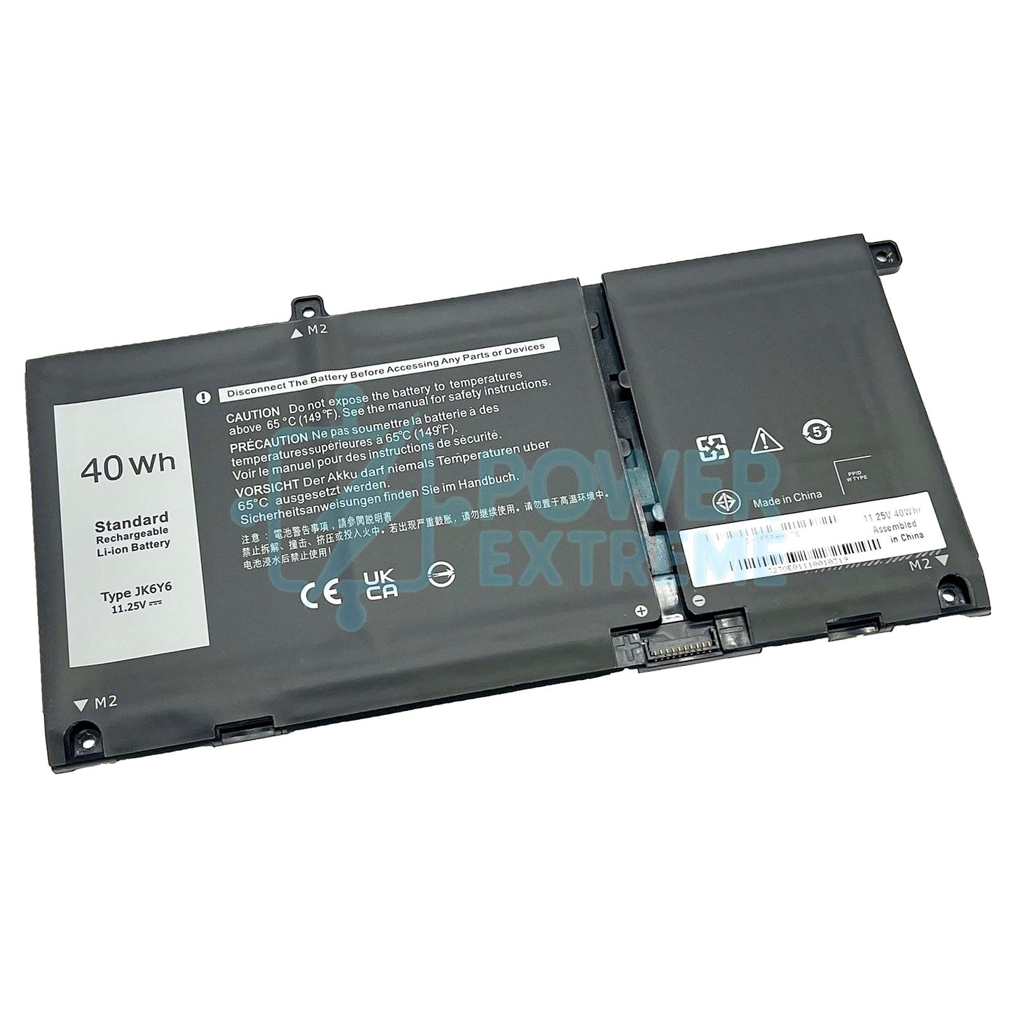 Replacement Laptop Battery for Dell INSPIRON 7300 7306 7500 7506 2-IN-1 SILVER C5KG6 JK6Y6