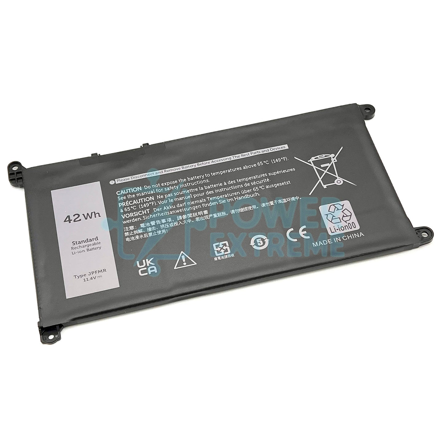 Laptop Battery for Dell Chromebook 11 3100 3180 5190 14 3400 007GDY 016DPH JPFMR