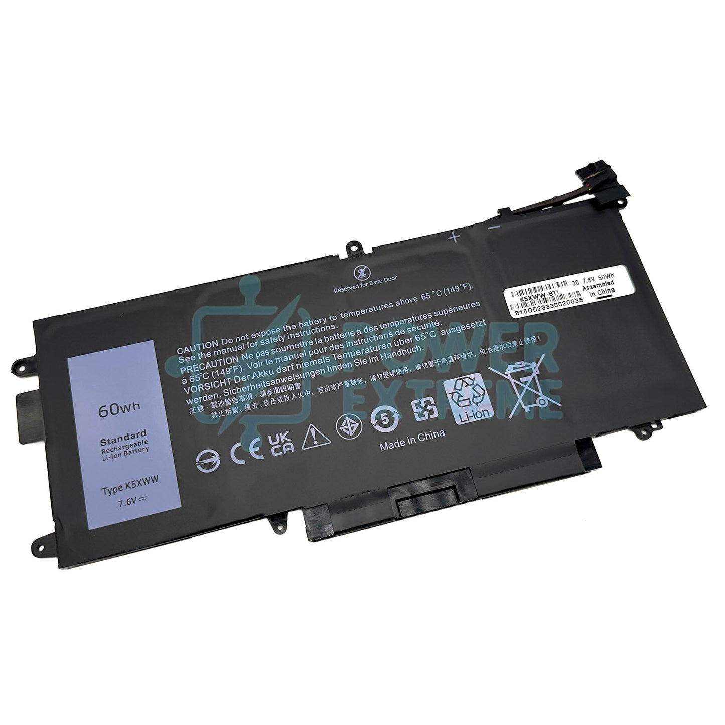 Replacement Laptop Battery for Dell Latitude 0725KY 071TG4 451-BBZC 4CSMP 6CYH6 71TG4 K5XWW