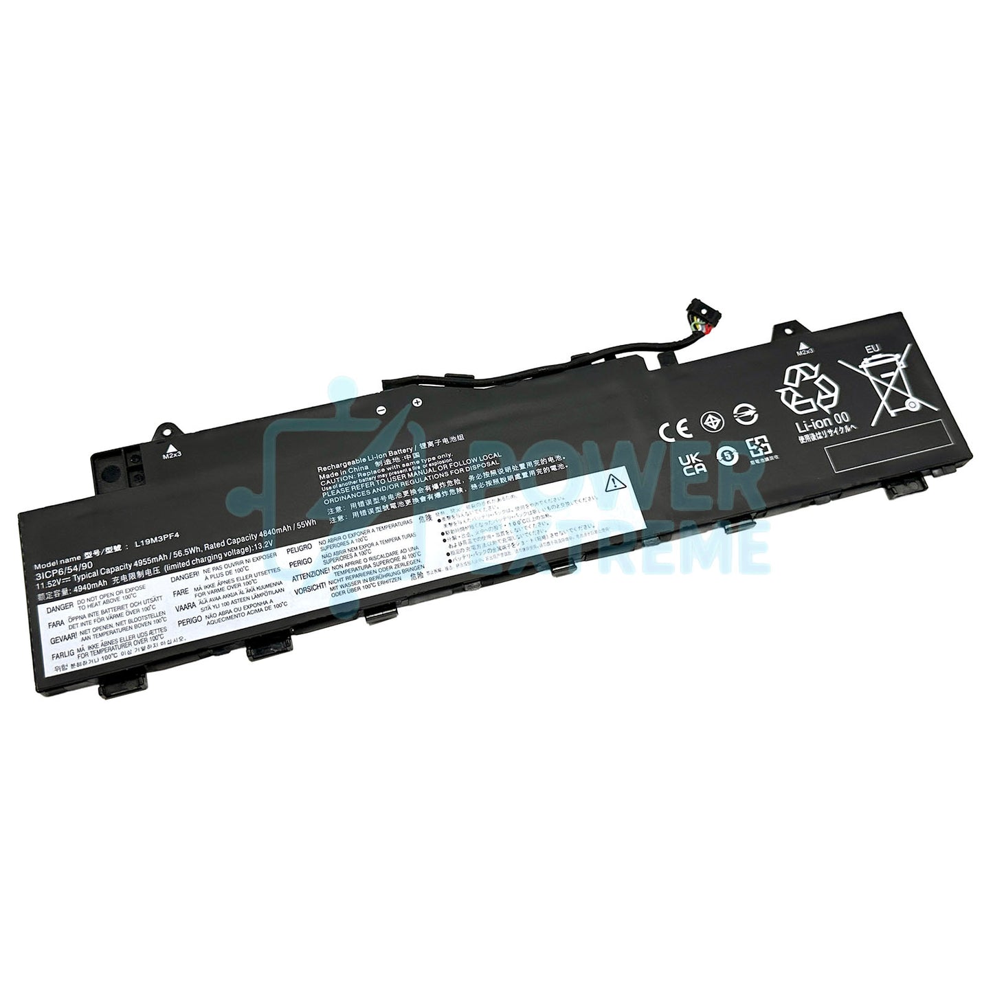 Replacement Laptop Battery for Lenovo IdeaPad 5 14ABA7 Series 5B10W86936 5B10W86939 L19M3PF4
