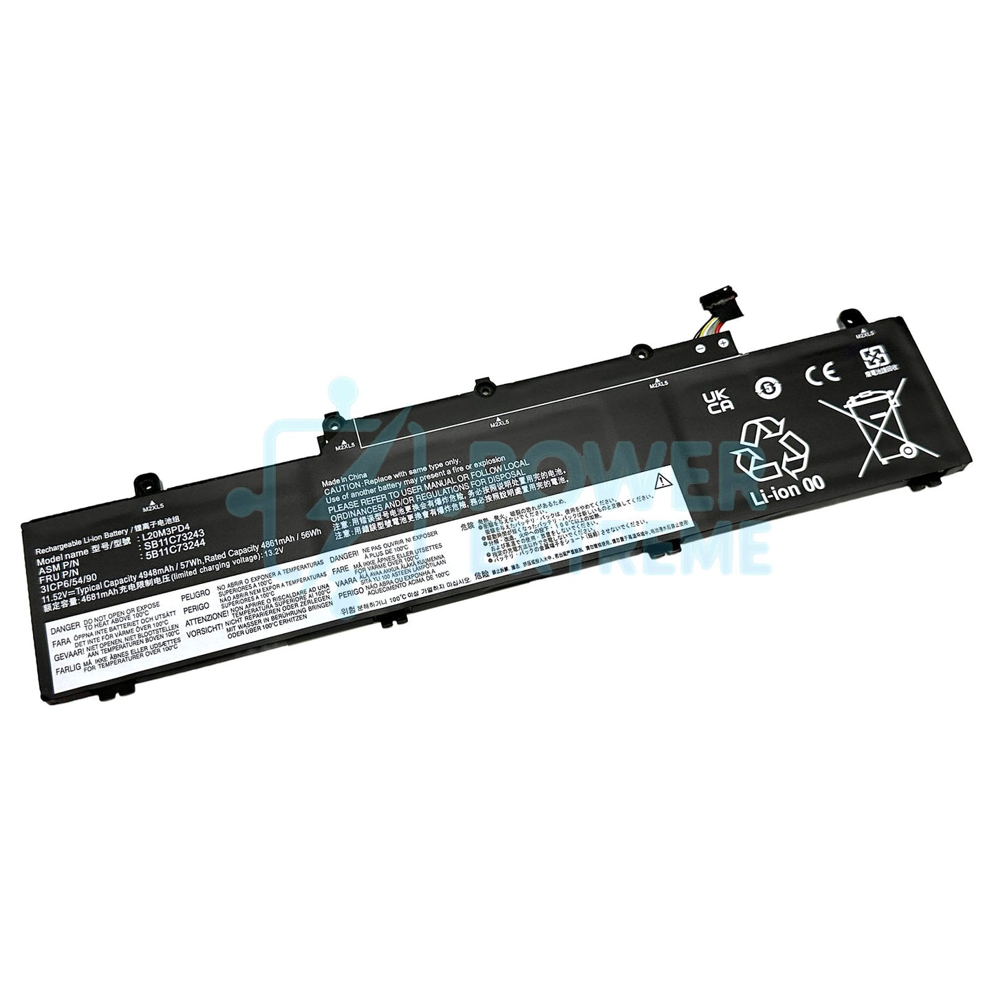 Replacement Laptop Battery for Lenovo ThinkPad Edge E15 Gen 2 5B10X02603 SB10X02605 L20M3PD4