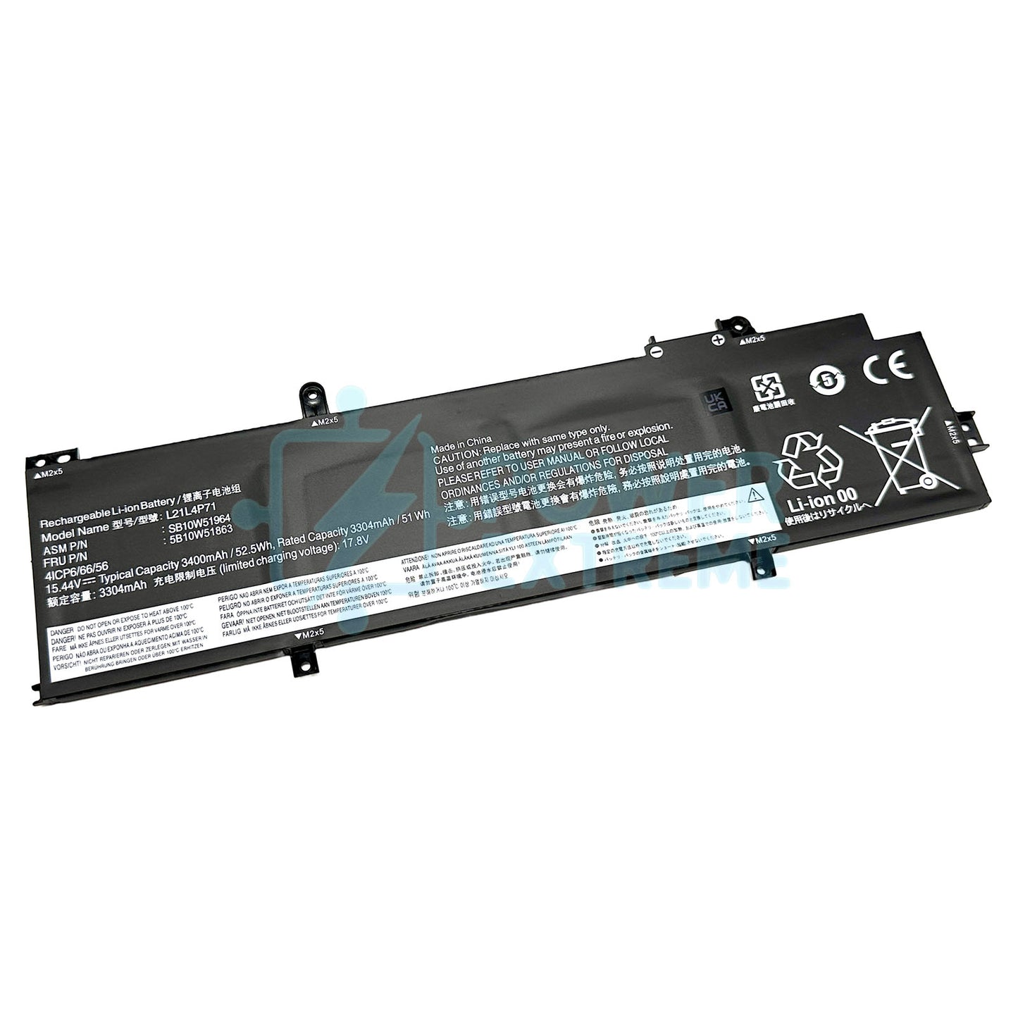 Replacement Laptop Battery for Lenovo ThinkPad T14 Gen3 21AH 4ICP6/66/56 5B10W51863 L21L4P71
