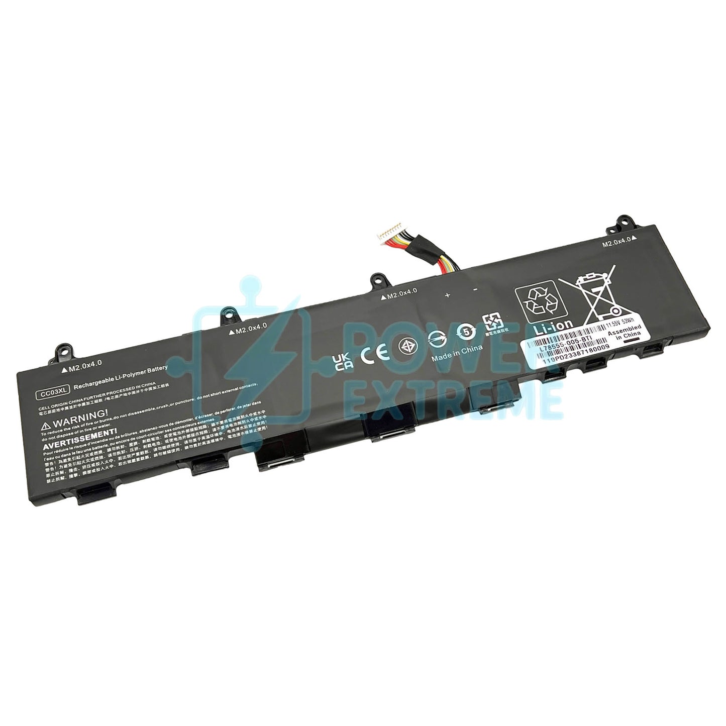 Replacement Laptop battery for HP ZBook Firefly 14 G7 53W CC03053XL CC03056XL-PL L78555-005