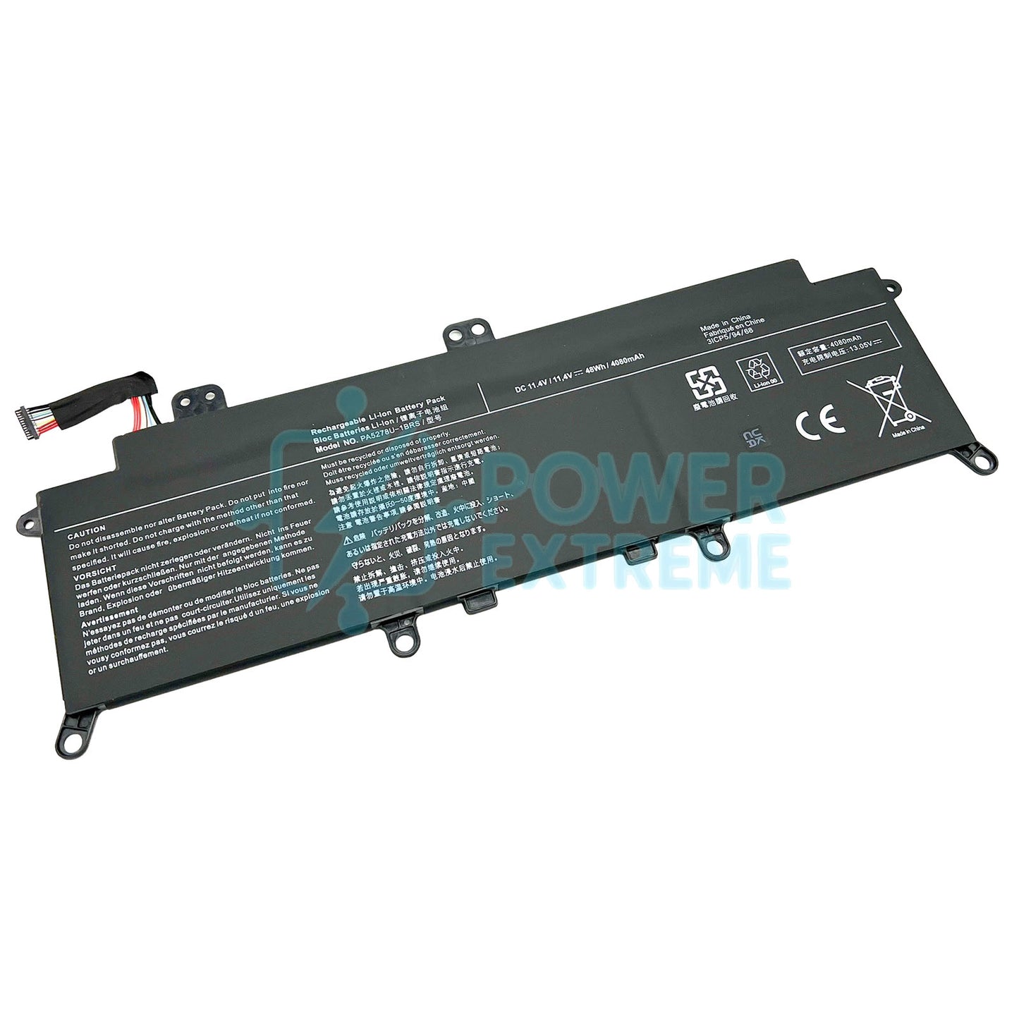 Replacement Laptop Battery for Toshiba Dynabook Portege X30 X30-00 X30-00S PA5278U-1BRS