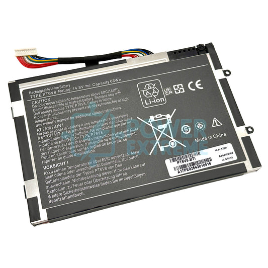 Replacement Laptop Battery for ALIENWARE M11X R1 R2 R3 08P6X6 P18G001 T7YJ T7YJR PT6V8