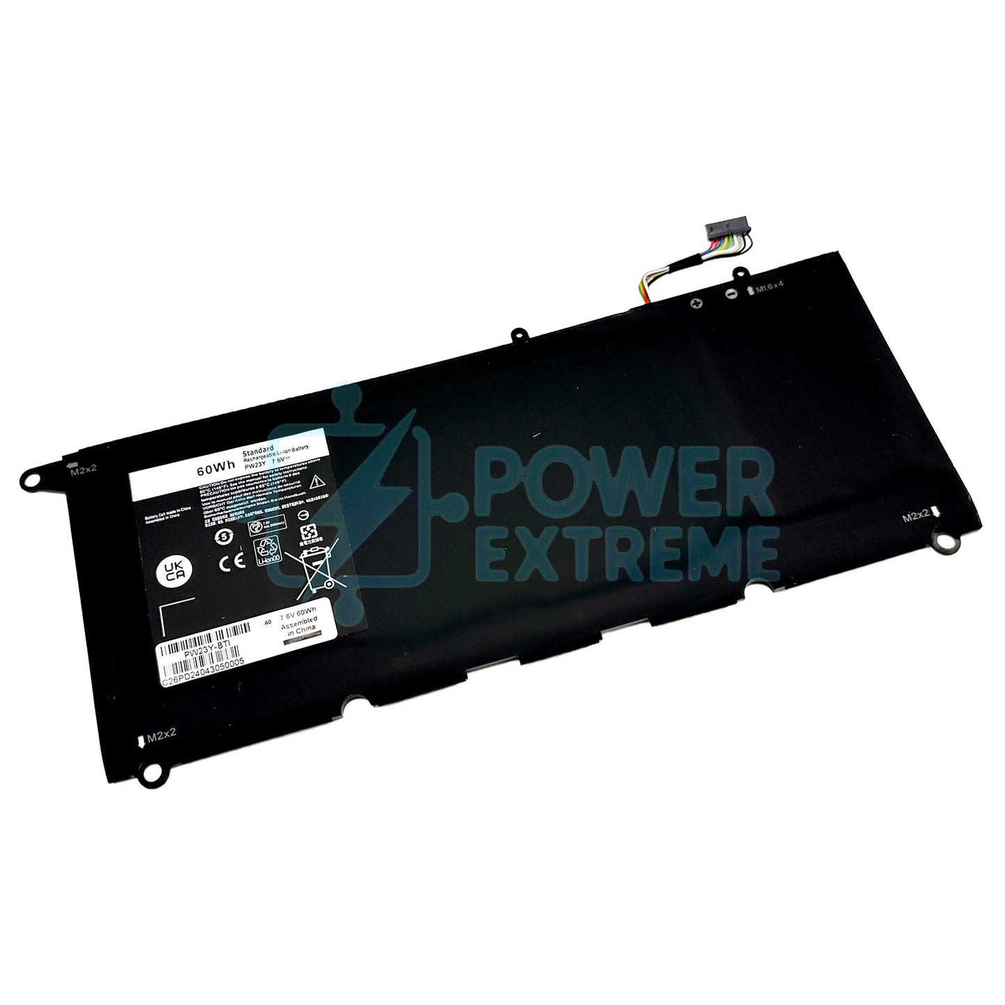 Replacement Laptop Battery for Dell XPS 13 9360 13-9360-D1605G P54G002 60Wh RNP72 TP1GT PW23Y