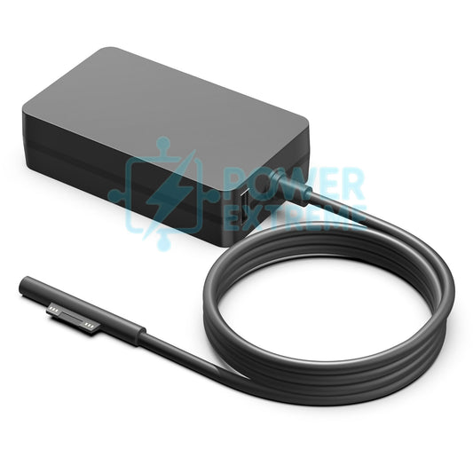 65W 15V adapter for Microsoft Laptop Gen 1 2 3 4 5 LPZ-00001 in EU cable