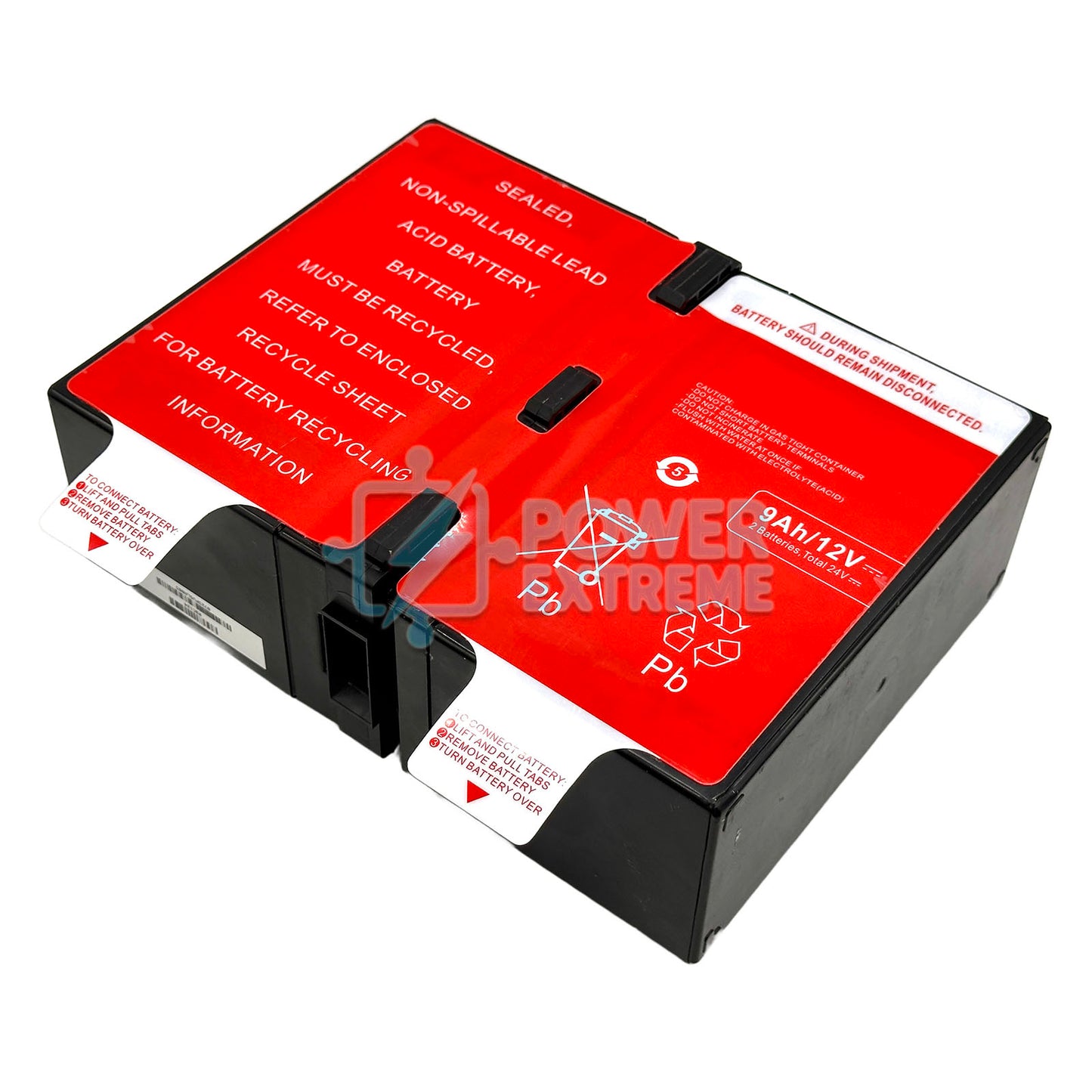RBC124 UPS Battery for APC BACK-UPS PRO BR900G BR900GI BR1000G BR1200G BR1300G