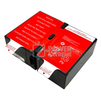 RBC124 UPS Battery for APC BACK-UPS PRO BR900G BR900GI BR1000G BR1200G BR1300G