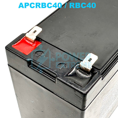 RBC40 UPS 12V 7A Battery for APC PowerShield 27W DC UPS CP27U13AZ3 CP27U13AZ3-F