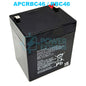 RBC46 UPS Battery for APC BACK-UPS 500VA 300W BE500G2-UK BE500G2-FR BE500G2-GR