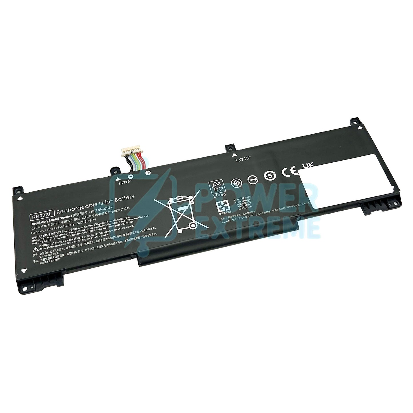Replacement Laptop Battery for HP ProBook 455 G8 Peconic 1.0 M01524-172 M02027-005 RH03XL