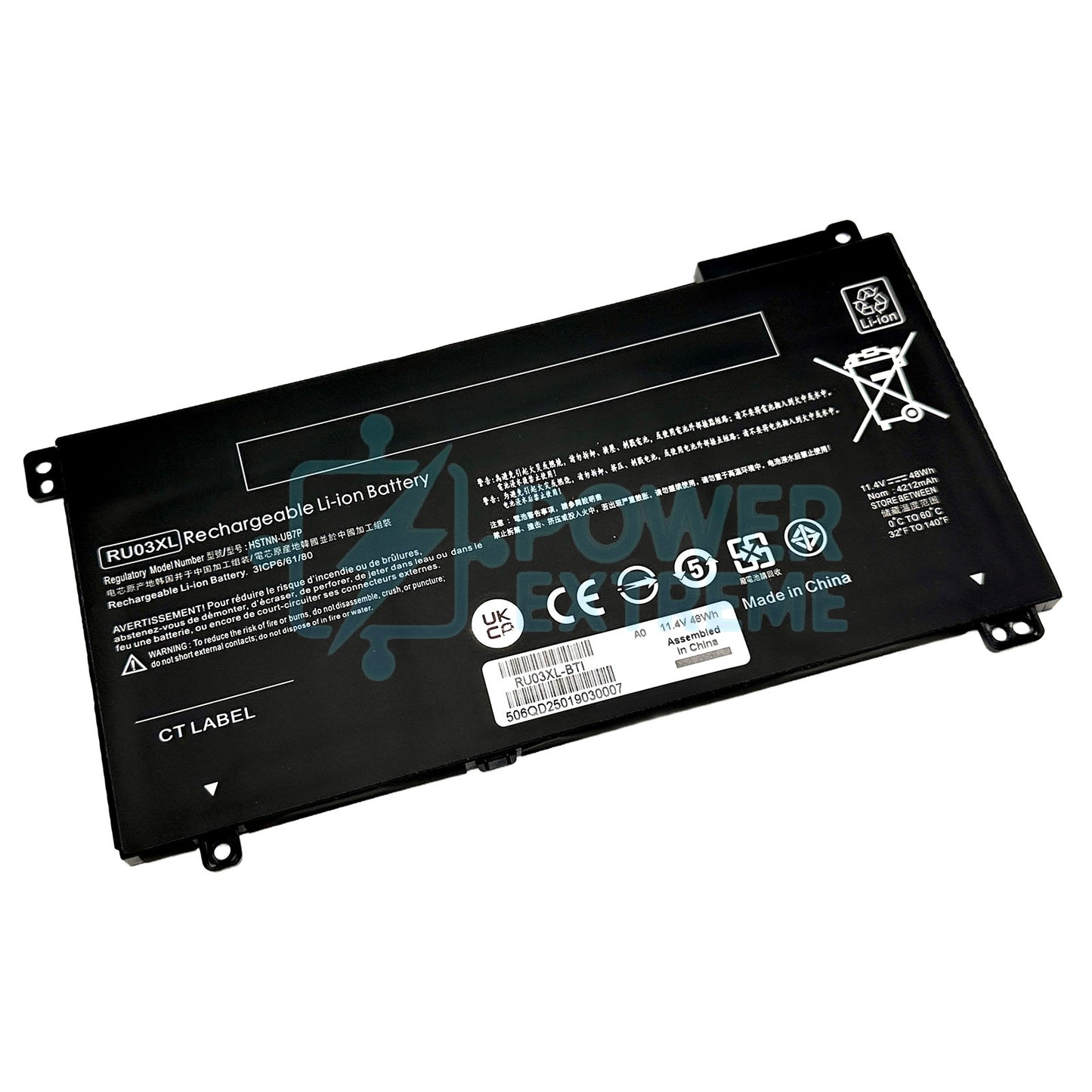 Replacement Laptop Battery for HP ProBook x360 11 G3 G4 G5 G6 HSTNN-IB8P HSTNN-LB8K RU03XL