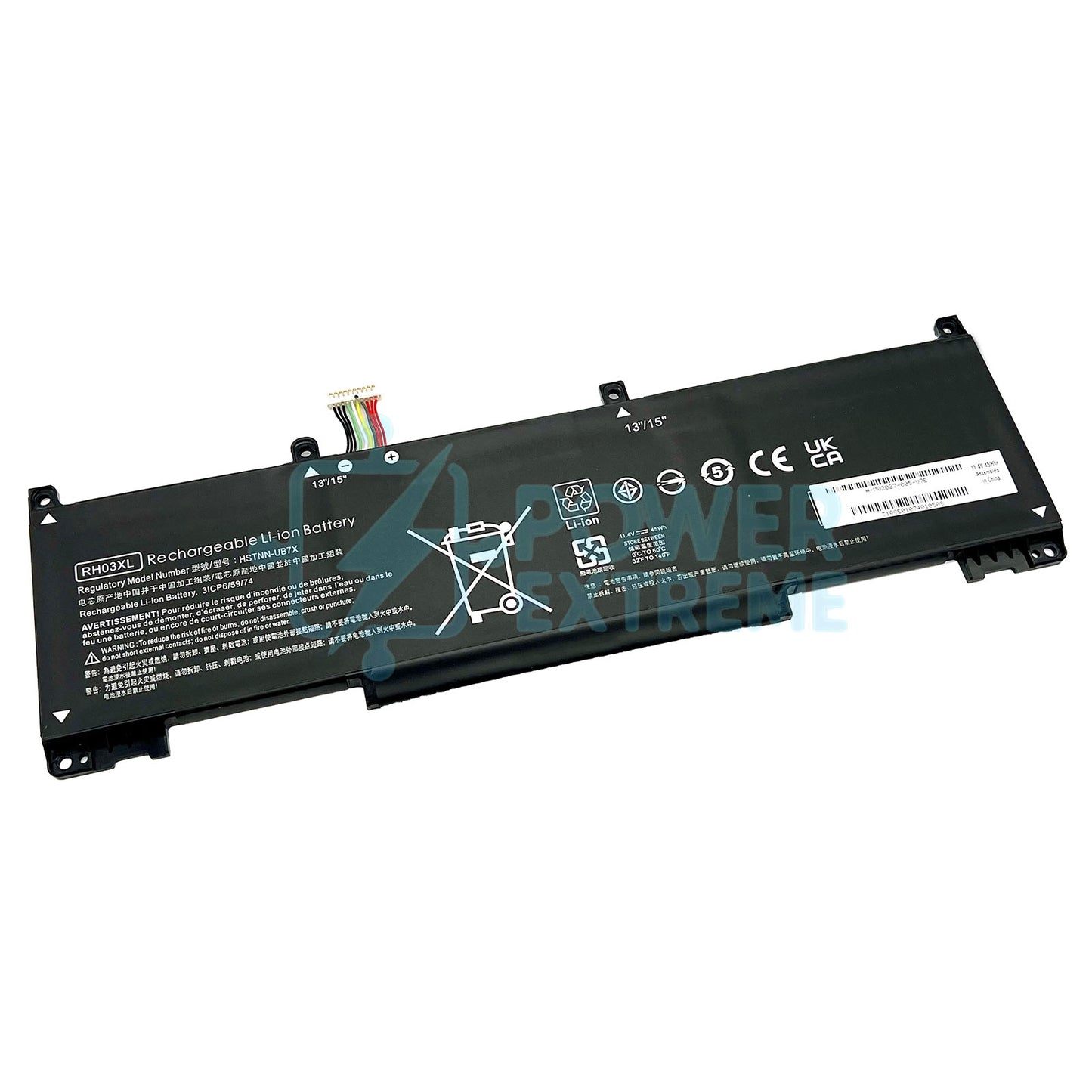Replacement Laptop Battery for HP ProBook 460 465 16” G11 N69452-2D1 RX03056XL RX03XL N70706-005