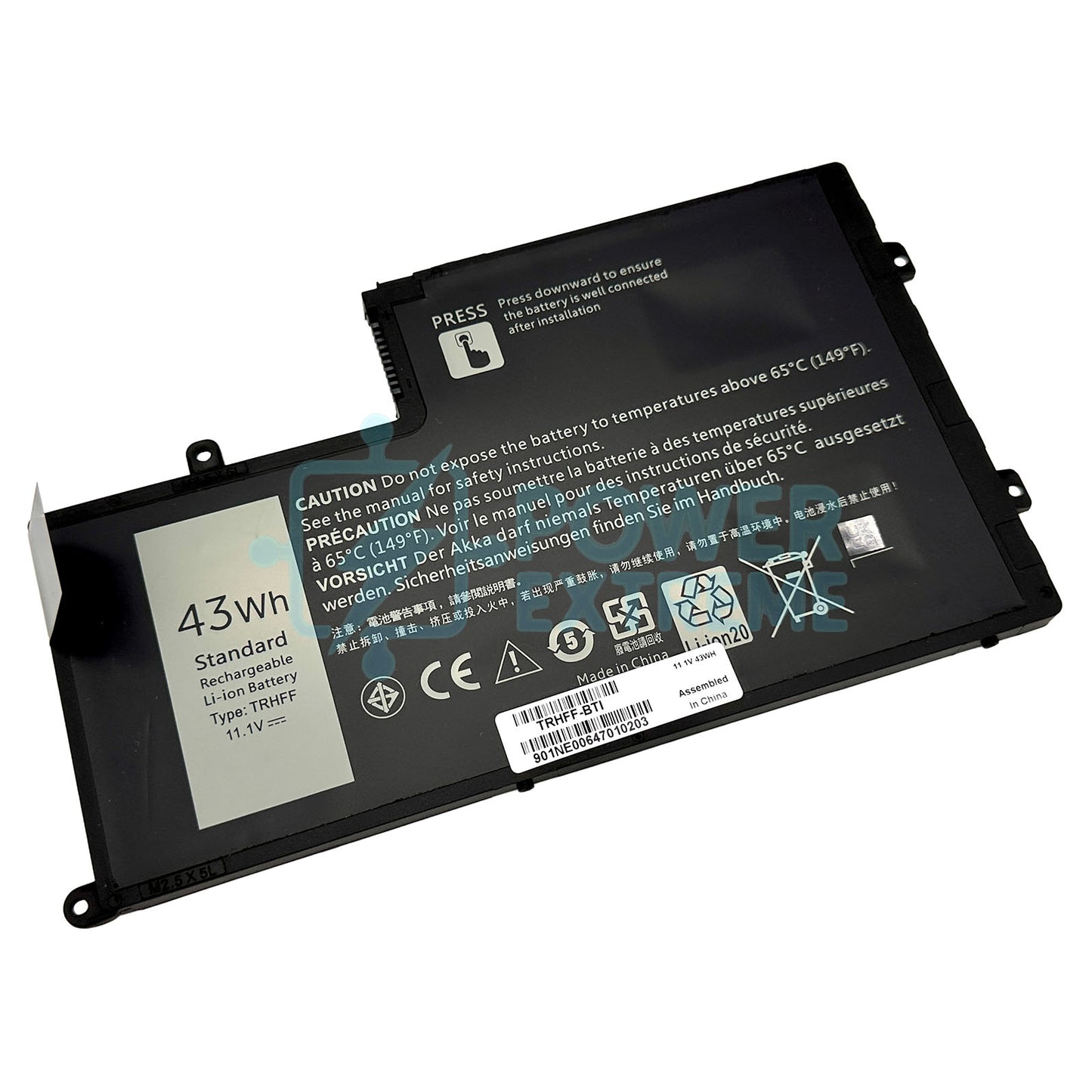Replacement Laptop Battery for Dell Inspiron 5443 5445 5447 5448 5457 5543 43Wh 11.1V TRHFF