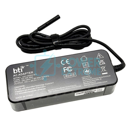 127W 15V adapter for Microsoft Surface Laptop Gen 1 2 3 4 5 7 in EU cable