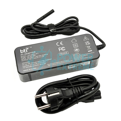 127W 15V adapter for Microsoft Surface Laptop Gen 1 2 3 4 5 7 in EU cable