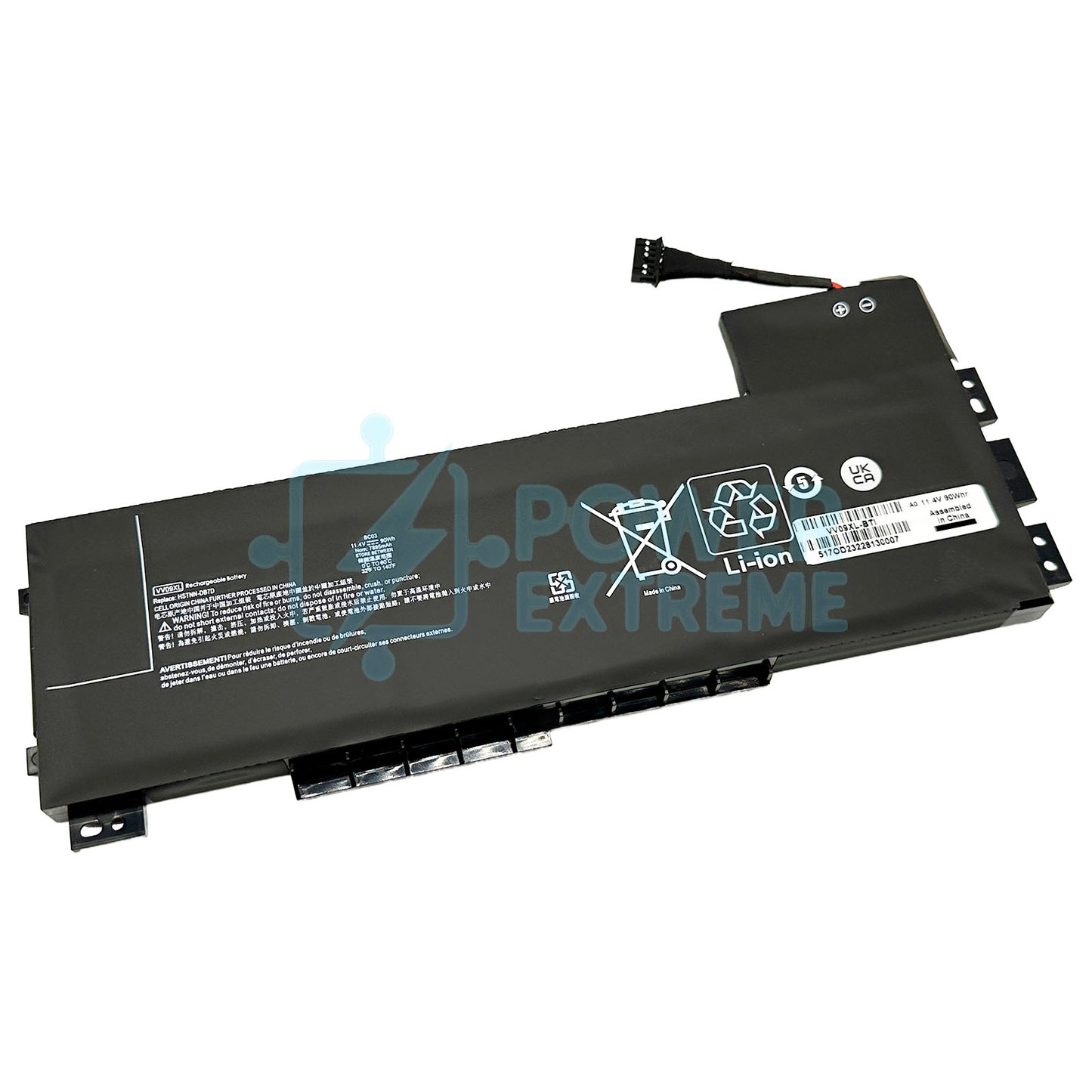 Replacement Laptop Battery for HP Zbook 15 G3 G4 17 G3 11.4V 808398-2B1 HSTNN-DB7D VV09090XL VV09XL