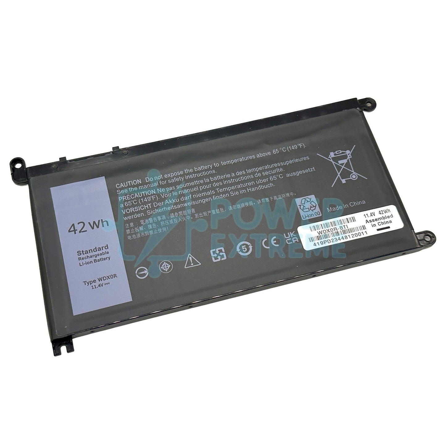 Replacement Laptop battery for Dell 7560 7569 7570 7573 7579 7586 2-IN-1 17 5765 5767 WDX0R (Copy)
