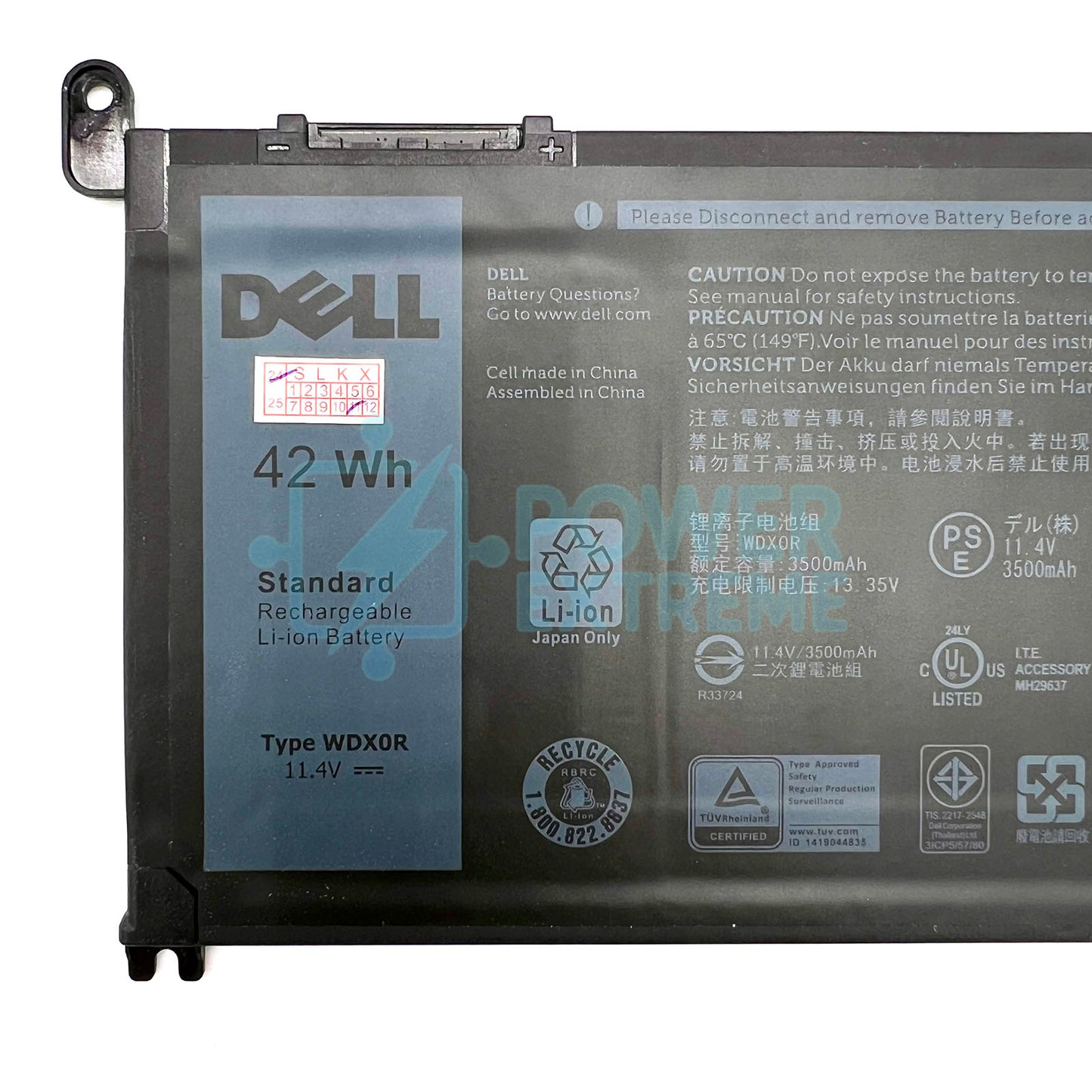 Dell genuine battery for Dell 7560 7569 7570 7573 7579 7586 2-IN-1 17 5765 5767 WDX0R